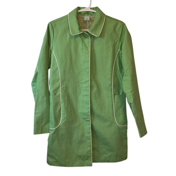 OLD NAVY RETRO LIME GREEN COAT JACKET - Picture 1 of 8
